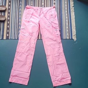 Pink Lightweight Cargo Pants